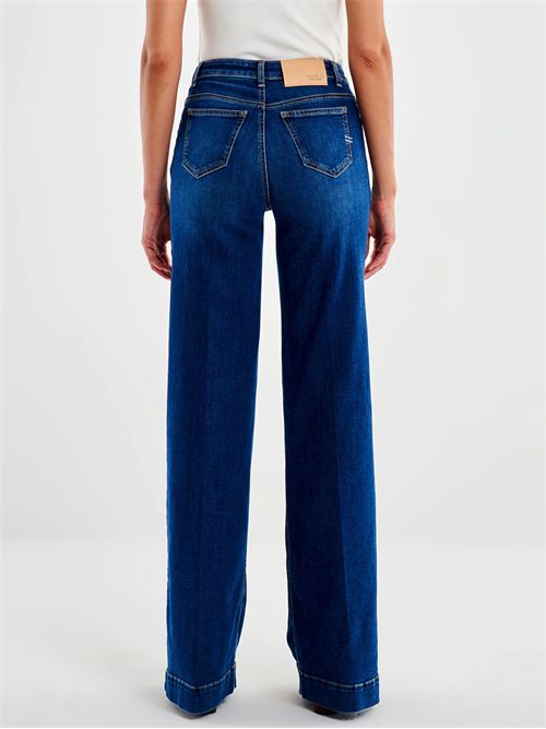 Jeans Giudith con Bottoni VICOLO | DF5076/DENIM